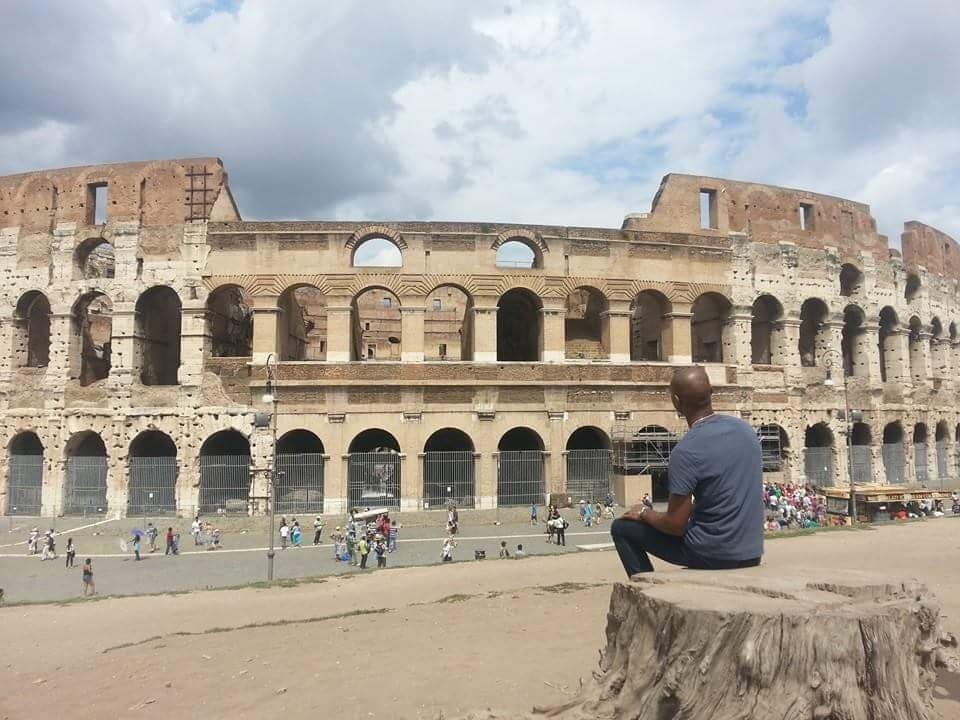 Brian Maylor in Rome between European ports — Bornfidis