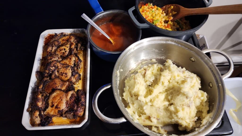 Chef Brian — kitchen line ready for service